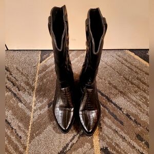 Cowboy boots, Marquiiz brand, black, european size 38